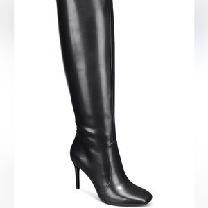 INC Women's BLACK Videl Knee High Dress sexy Boots size 6